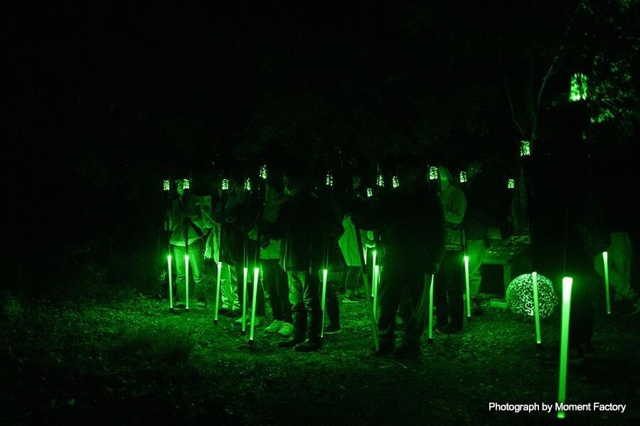 案例｜大发28为壮观的Kamuy Lumina魔法夜行旅游项目提供配乐设备