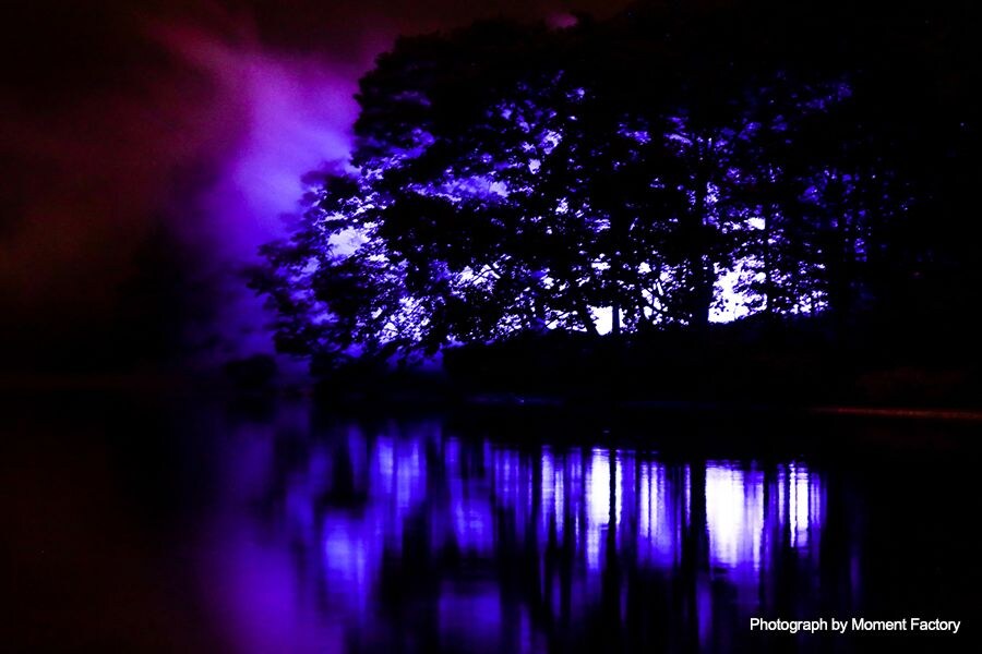 案例｜大发28为壮观的Kamuy Lumina魔法夜行旅游项目提供配乐设备