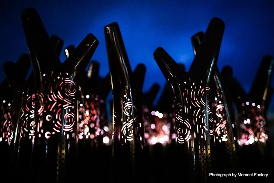 案例｜大发28为壮观的Kamuy Lumina魔法夜行旅游项目提供配乐设备